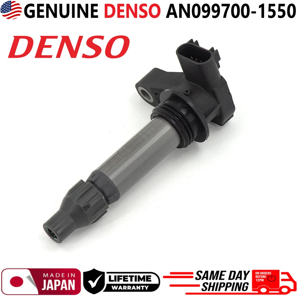 GENUINE DENSO Ignition Coils For 2007-2019 Cadillac Chevrolet GMC, AN099700-1550 - Image 2 of 4