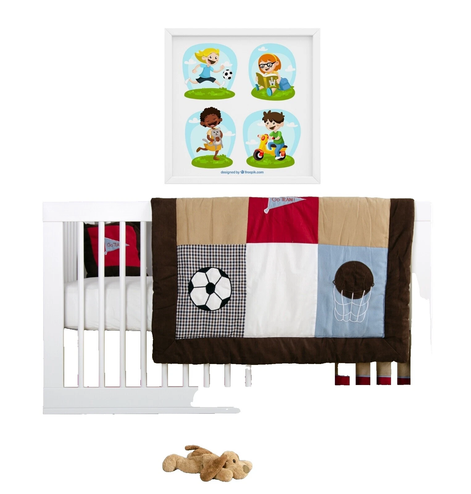 Детское постельное белье из хлопковой смеси