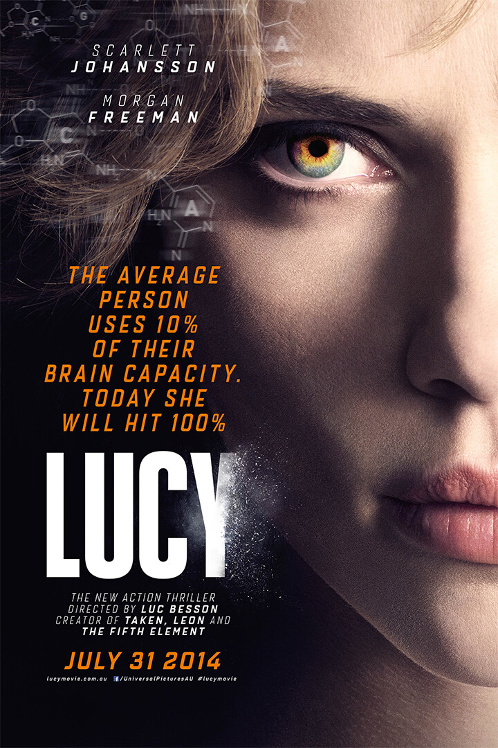 Lucy (2014) Movie Art Wall Indoor Room Outdoor - POSTER 20x30 | eBay