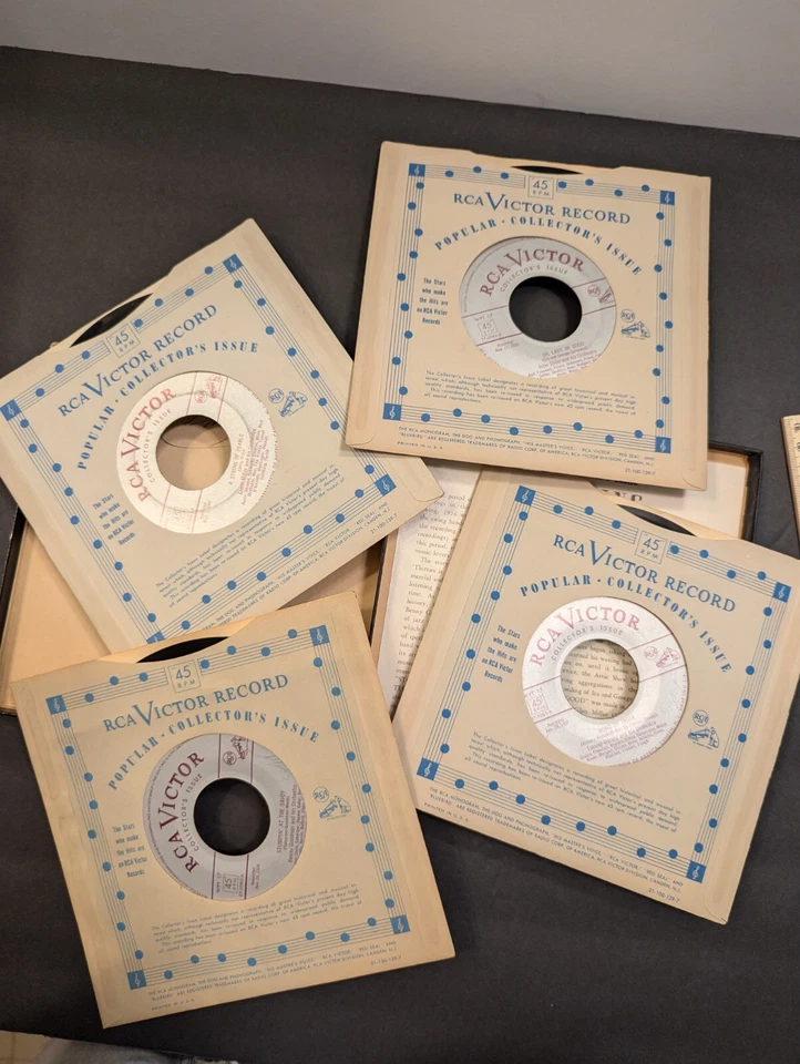 UP SWING WITH T DORSEY GLENN MILLER B GOODMAN A SHAW RCA BOXSET 4 X "45"rpm - Image 4 of 4