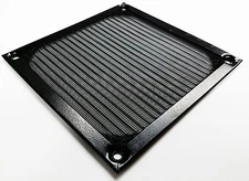 Anodized Aluminum Computer 120MM AC DC Fan Dustproof Filter Strainer Fan Guard