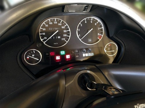 Per Bmw K1200 LT 1998-2009 Anelli Alluminio Strumenti Strumentazione 4 pezzi - Picture 7 of 10