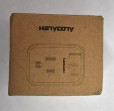 Hanycony European Travel Plug Adapter USB C International US To Europe 2 Outlet