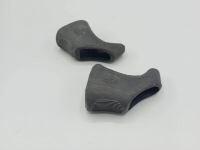 Campagnolo  2 cocottes noires de levier de frein Record Super record repose main