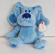 TY Blues Clues Blue Bean Bag Plush 2012 Stuffed Animal Dog Beanie Babies 6"
