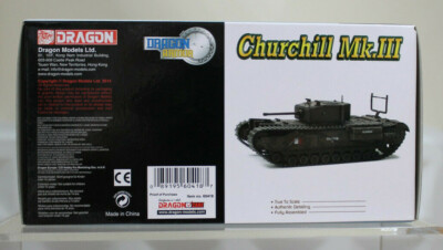 CHURCHILL TANK MKIII 1ST CANADIAN ARMY BGD. DIEPPE 1942