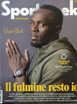 31/07/2021 SPORTWEEK - USAIN BOLT - IL FULMINE RESTO IO