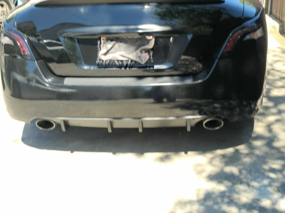 Alerón difusor labio barbilla parachoques trasero estilo Nissan Máxima ST para 7ª generación 09-15 Foto 4 de 4