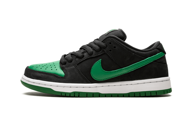 nike sb dunk low pro black pine green