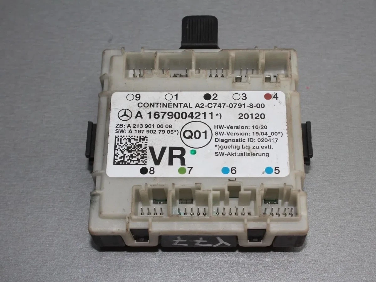 Mercedes Benz W167 W213 Door control unit front right A1679004211