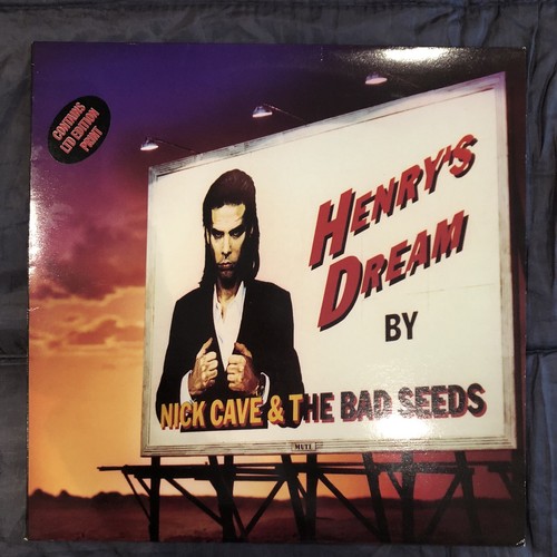 Original 1st 1992 Pressing Nick Cave & The Bad Seeds Henry’s Dream Vinyl + Print - Picture 2 of 17