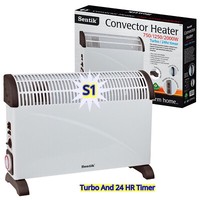 Convector Heater 2000W With Turbo And Timer For Home Office Bedroom Living Room