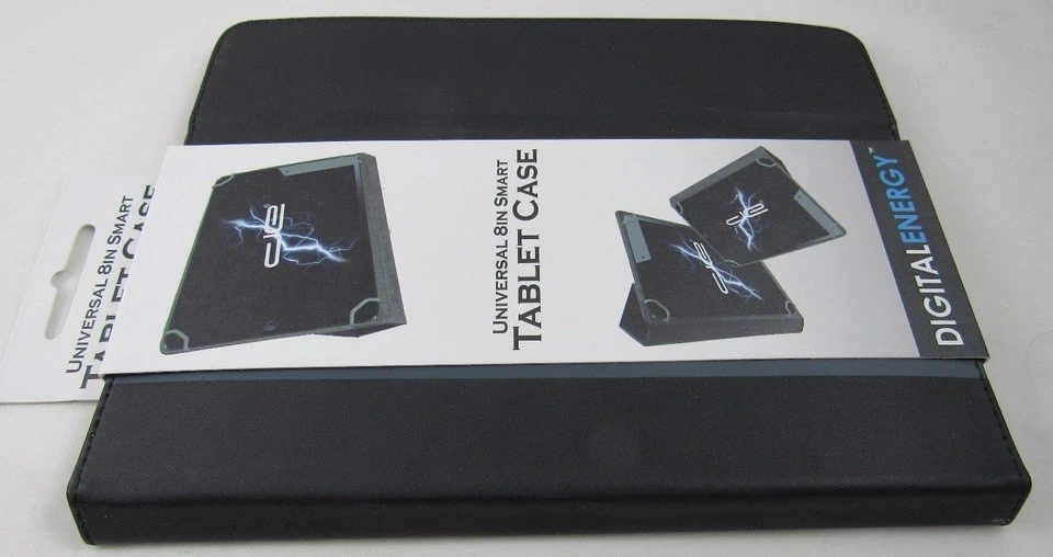 Digital Energy Universal 8 in Smart Tablet Case - Black / Gray - Image 3 of 3