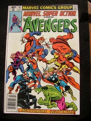 Marvel Super Action, The Avengers, Bronze Age, #16 or 17, bagged, your choice