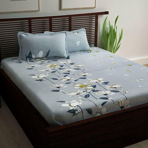 Cotton Bedspread Double Queen Size Bed 