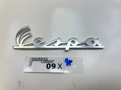 ORIGINAL VESPA V50, PX EMBLEM Beinschild 10cm Lochabstand (09X)
