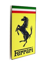 Ferrari Nose Badge Metal Sign