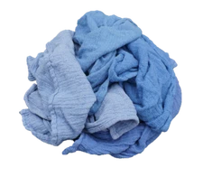 24 PREMIUM BLUE HUCK TOWELS GLASS CLEANING JANITORIAL LINTLESS SURGICAL TOWELS!!