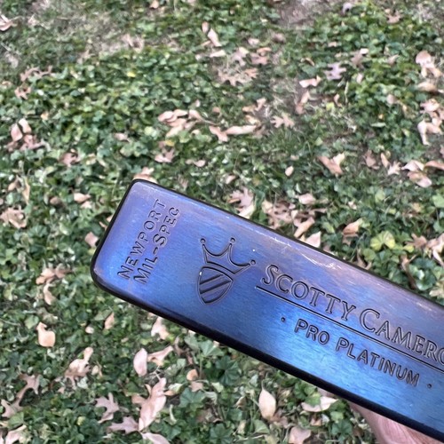 Titleist Scotty Cameron Pro Platinum Newport Mil Spec Japan Putter Tour Dots - Picture 13 of 24