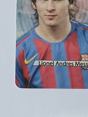 その他 2007MUNDICROMO TopPlatinum Messi #758sec Lionel Messi 2007-08 Mundi Cromo Top Platinum Las fichas de la