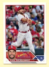 2023 Topps Series One Paul Goldschmidt #100 St. Louis Cardinals baseball card