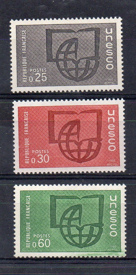 Timbres de France neufs service N° 36 à 38 - Photo 1/1