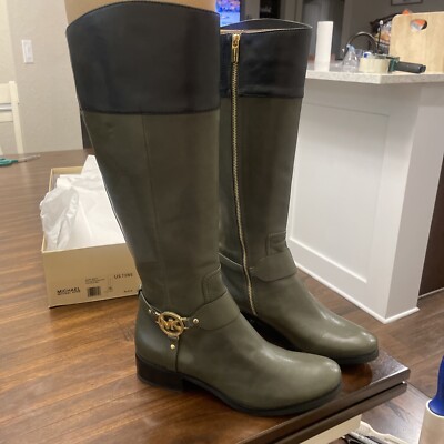 Michael Kors Fulton Riding Boots New Size 9M 🇨🇳