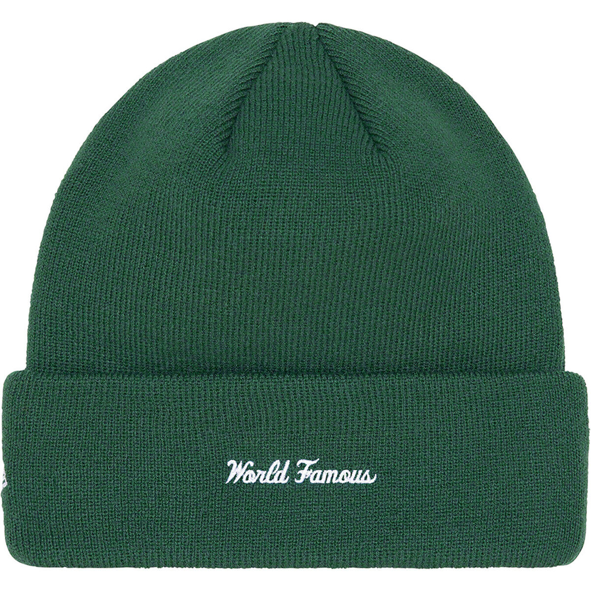 Supreme Box Logo World Famous New Era Beanie Hat