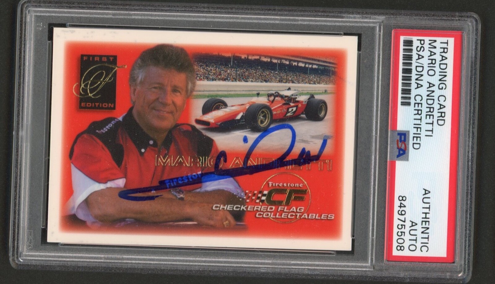 Mario Andretti Autographed Memorabilia | Signed Photo, Jersey  display picture 1