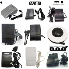 Foot Pedal Speed Adjustor Controller Switch PowerCord Electronic for sewing 