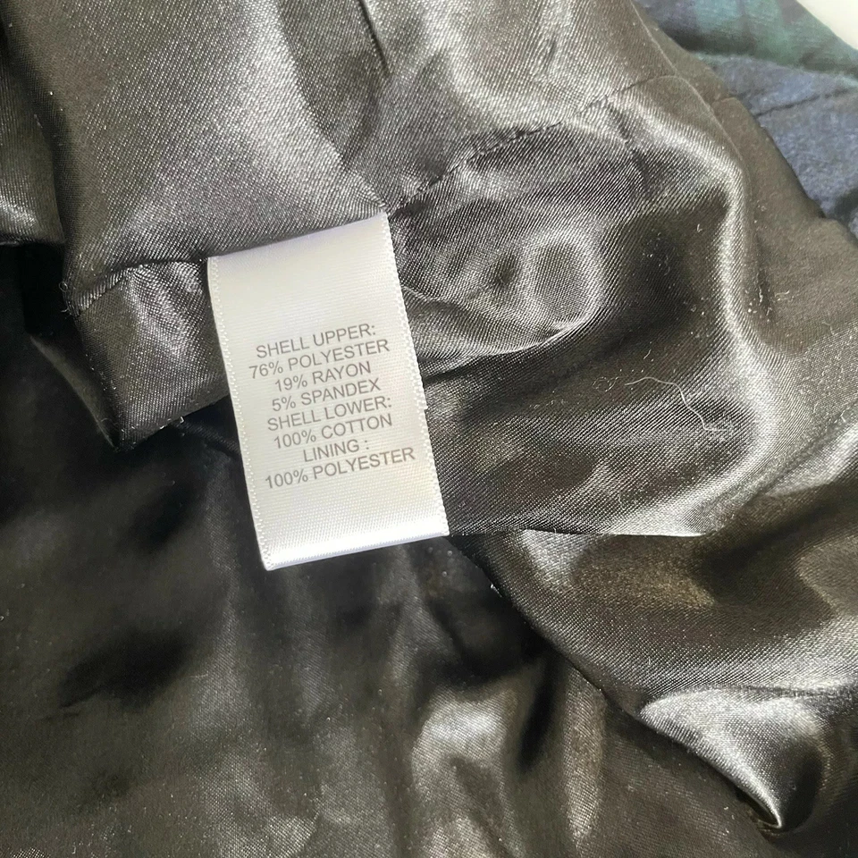 Vestido a Cuadros Chasing Fireflies Jóvenes Niñas Talla XL (14/16) Gris/Verde Borde con Volantes Foto 4 de 4