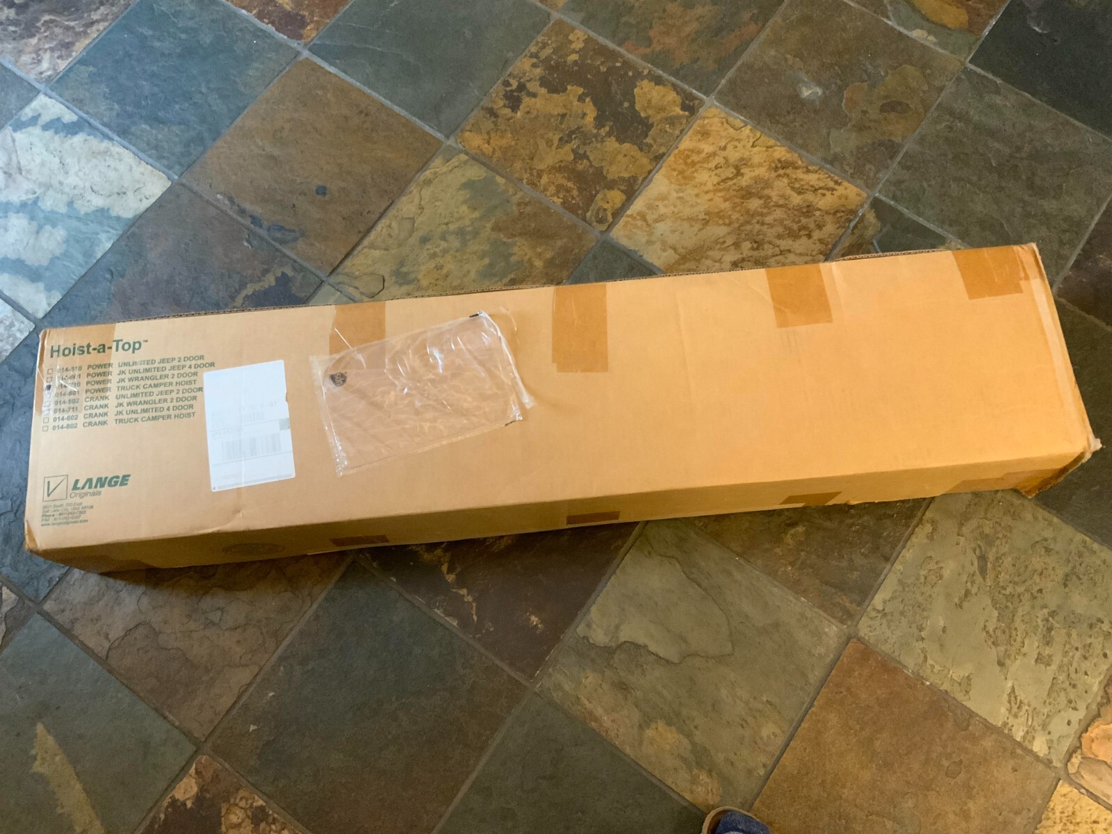 LANGE ORIGINALS POWER 014710 HOISTATOP FOR 0718 JEEP WRANGLER 2