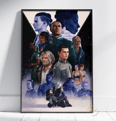 Detroit Become Human Poster | Connor Wall Art 5