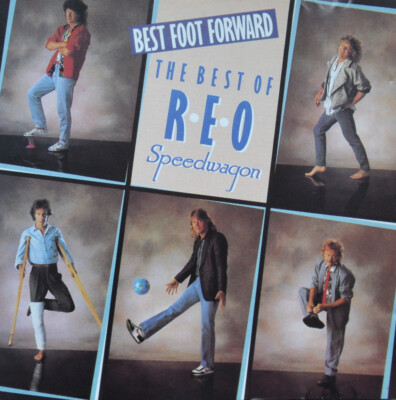   * CD REO SPEEDWAGON   ''Best Foot Forward''''  SUPER