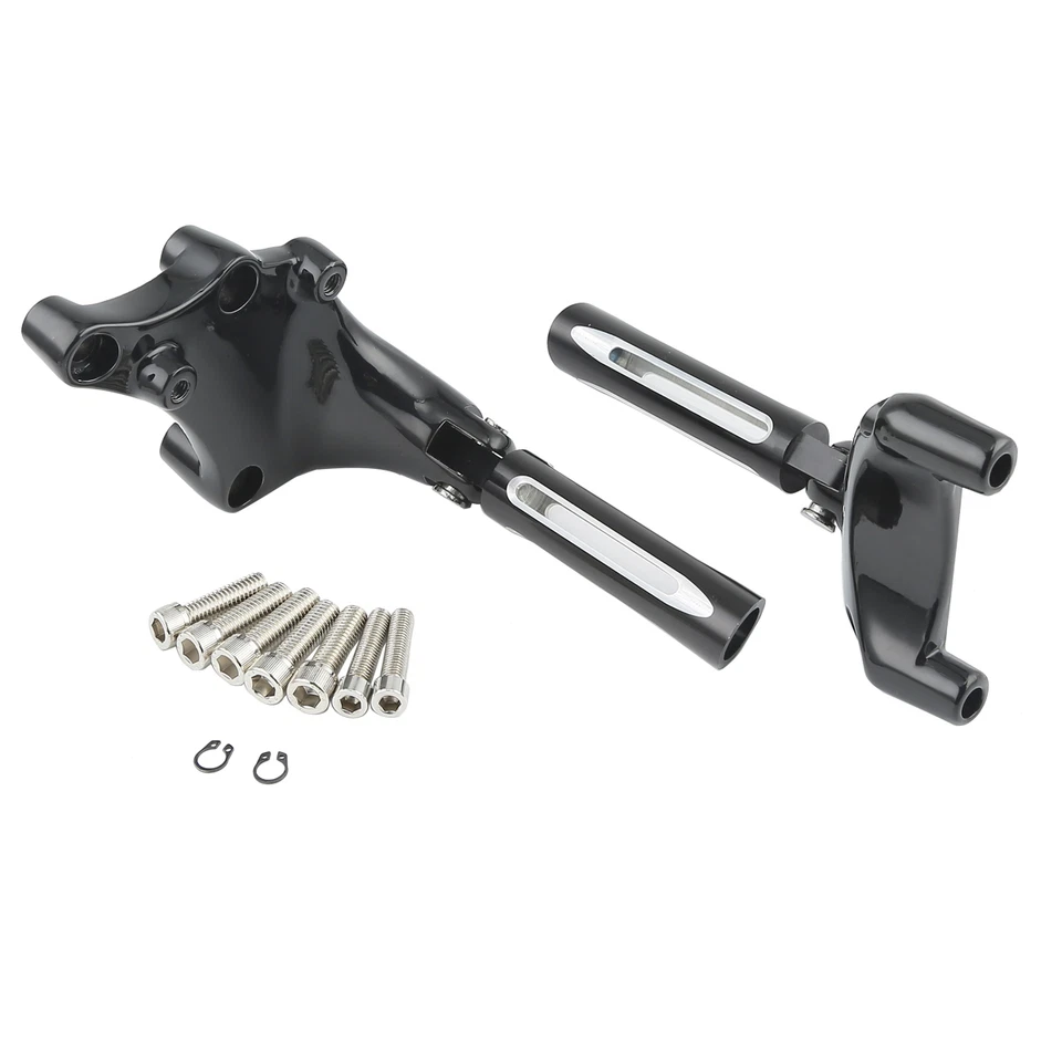 Clavijas de pie traseras para pasajero y soporte de montaje apto para Harley Sportster 883 1200 14-22 Foto 2 de 4