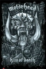 MOTORHEAD POSTER - KISS OF DEATH - HOT NEW 24X36