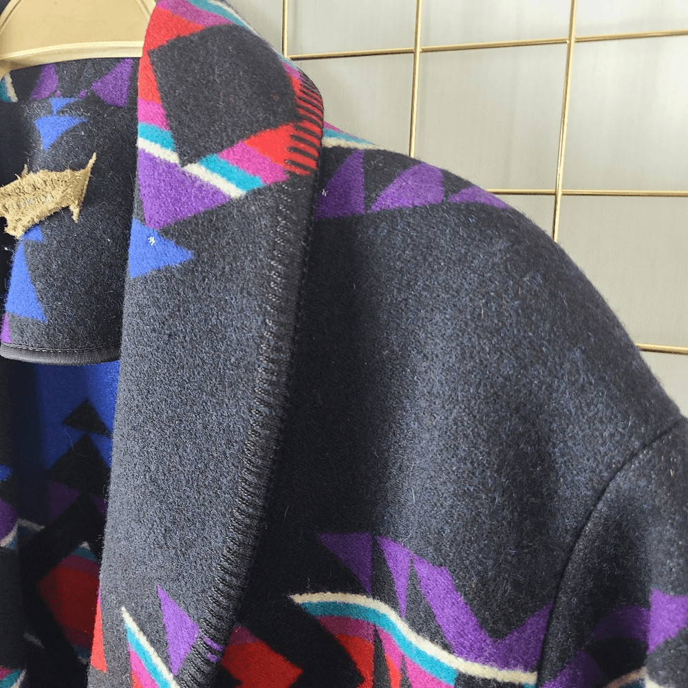 Pendleton Knockabouts Womens Coat Medium Wool Cot… - image 4