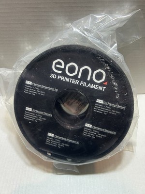 Eono 3D Drucker PLA+ Filament mit 1,75 mm Durchmesser und grauer Farbe