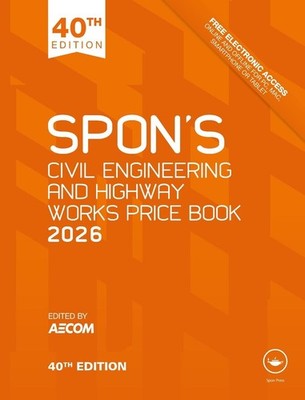 Spon's Civil Engineering and Highway Works Price Book 2026 by AECOM Hardcover Bo
