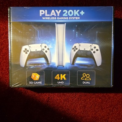 GameStick PLAY 20K+ Wireless Console 4K UHD Dual Controllers 3D Game HDMI