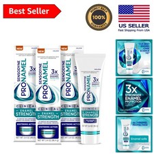 3 x 3.4 oz Clinical Whitening Toothpaste, Strong Enamel Protection, Citrus Mint