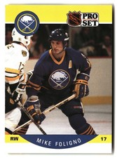 1990-91 Pro Set #20 Mike Foligno