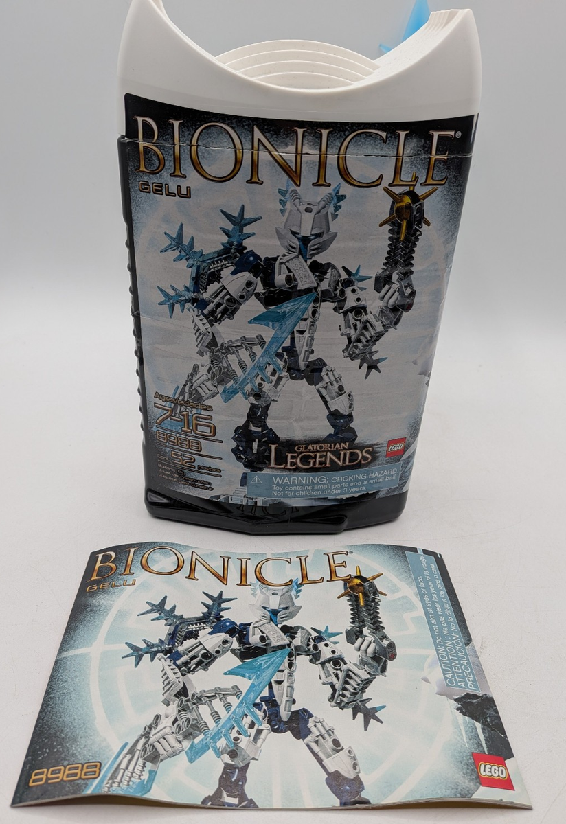 LEGO BIONICLE GLATORIAN LEGENDS GELU (8988) | eBay