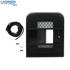 30"(W) X 36"(H) Entry Door Passenger Side Black/White Door RV Camper Teardrop