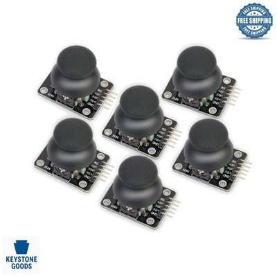 6Pcs Dual-Axis Joystick Module for Arduino & Raspberry Pi