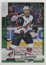 2017-18 O-Pee-Chee Platinum Emerald Surge 1/10 Derek Stepan #59 0c3