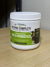 VetPro Complete Advanced Pre  Probiotics Dogs 4B CFU Chicken Pumpkin New