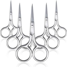 Facial Hair Small Grooming Scissors For Men Women Eyebrow, Nose Hair, Mustache