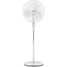 16'' Pedestal Fan for Bedoom, Remote, Standing Fan with 7-Hour Timer, 90° Osc...