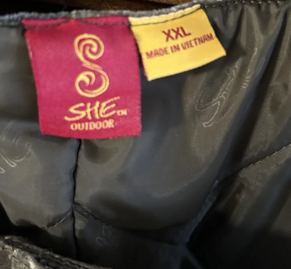 SHE Outdoor Sentry Bibs Insulated Hunting Pants Women's XXL TrueTimber Strata - Image 2 of 4